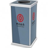 中國銀行電梯口垃圾桶
