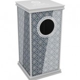 暗紋合金樓道垃圾桶