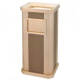 仿木紋玫瑰金煙灰垃圾桶