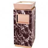 仿石玫瑰金酒店煙灰桶