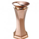 創意扭曲酒店高檔垃圾桶