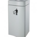 流行曲線商場垃圾桶