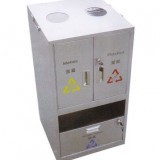 城市商用立式三聯(lián)分類垃圾桶