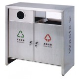 室外分類雙筒環衛垃圾桶