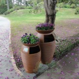 城區環衛垃圾桶統籌擺放更環保