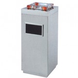 室內(nèi)不銹鋼方形果皮箱