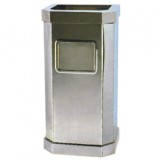 不銹鋼斜角座地煙灰桶