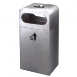 寫字樓英式不銹鋼果皮箱