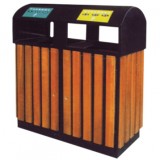 分類鋼木垃圾箱