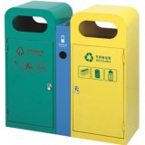 社區分類鋼制果皮箱