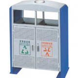 拉蓋分類鋼制垃圾桶