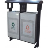 立式沖孔鋼制垃圾桶