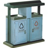 帶鎖扣戶外分類垃圾桶