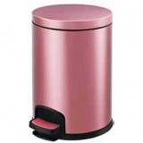 圓形全鋼腳踏式垃圾桶