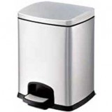 方形不銹鋼腳踏式垃圾桶