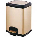 12L不銹鋼腳踏式垃圾桶