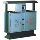 城鎮(zhèn)環(huán)保鋼制垃圾桶