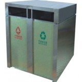 火車站環(huán)保鋼制垃圾箱