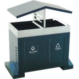 街區分類環保鋼制垃圾桶