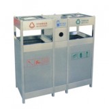 不銹鋼分類環保垃圾桶