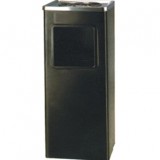 寫字樓方形鐵板烤漆垃圾桶