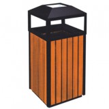 小區鋼木垃圾桶