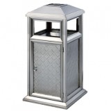 不銹鋼戶外崗亭式垃圾桶