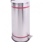 加厚304室內腳踏式不銹鋼垃圾桶