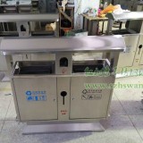 深圳不銹鋼垃圾桶生產工藝流程圖片