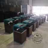 冷軋鋼戶外分類鋼制垃圾桶生產廠家