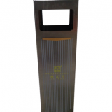 商業(yè)電鍍室內(nèi)方形不銹鋼果皮箱