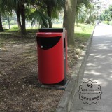 校園怎樣清理不銹鋼垃圾回收箱