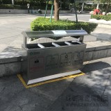 戶外不銹鋼果皮箱的材質(zhì)環(huán)保嗎？