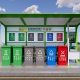 城中村生活垃圾定時定點投放點