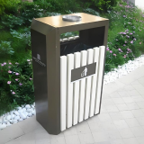 戶外鋼木垃圾桶城市環(huán)保與美學(xué)融合的創(chuàng)新實踐