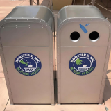 迪士尼景區(qū)金屬垃圾桶主題樂園環(huán)保美學(xué)的極致演繹