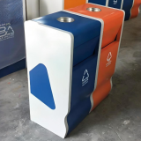 鍍鋅板分類垃圾桶經(jīng)年歷久，守護潔凈的鋼鐵衛(wèi)士