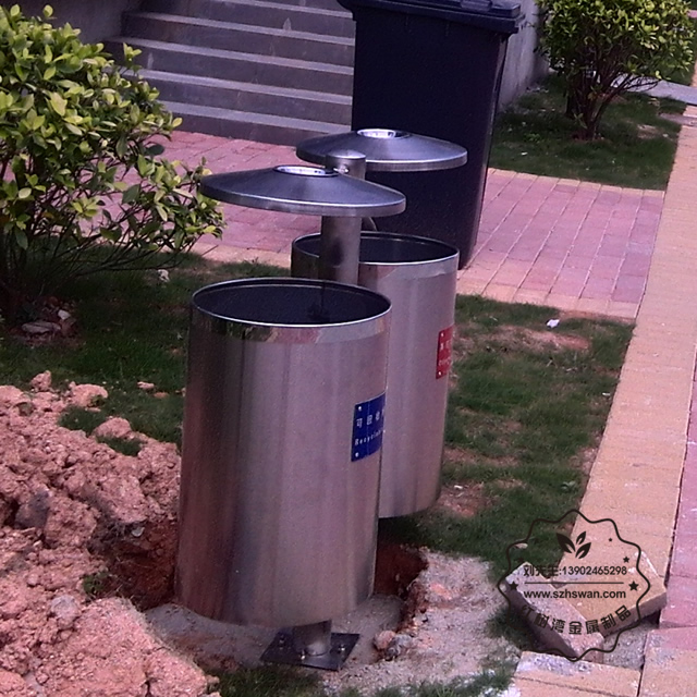 不銹鋼垃圾桶生銹了該怎么處理