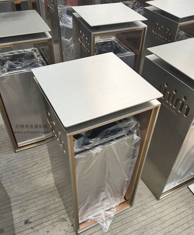 高檔不銹鋼垃圾桶凈化佛山中海環宇城