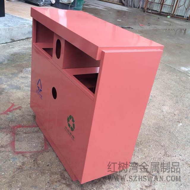 噴塑分類戶外不銹鋼垃圾桶垃圾桶圖片008