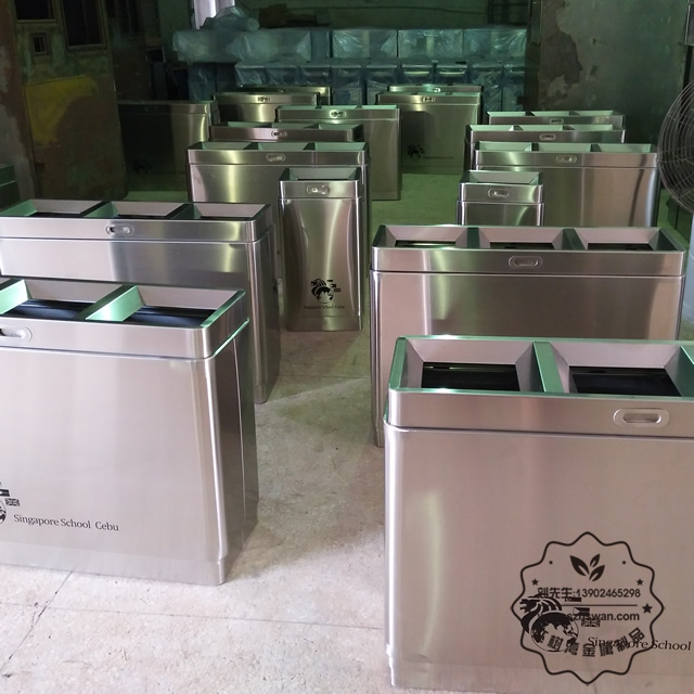 不銹鋼垃圾桶圖片001