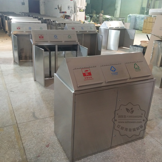 成品不銹鋼垃圾桶