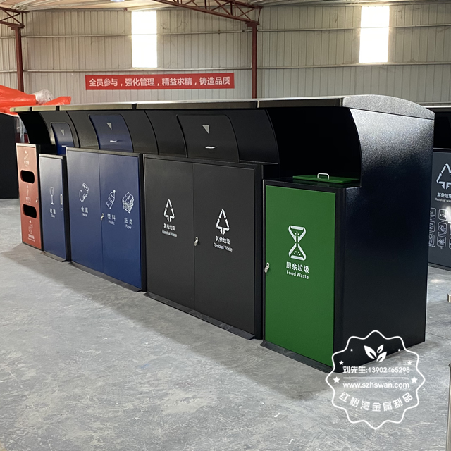 深圳不銹鋼分類垃圾桶
