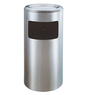 商場(chǎng)不銹鋼圓形垃圾桶