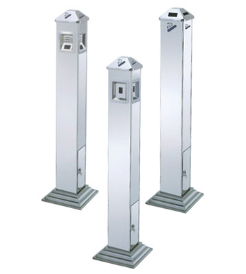 戶外方形不銹鋼煙灰柱主圖