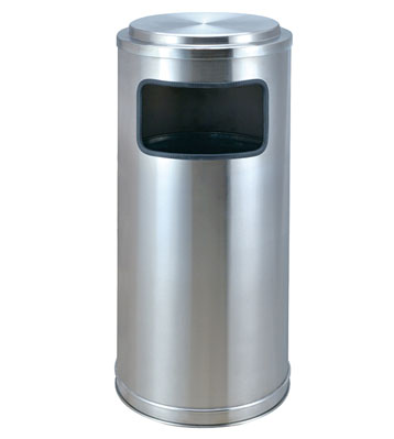 室內(nèi)不銹鋼圓形垃圾桶