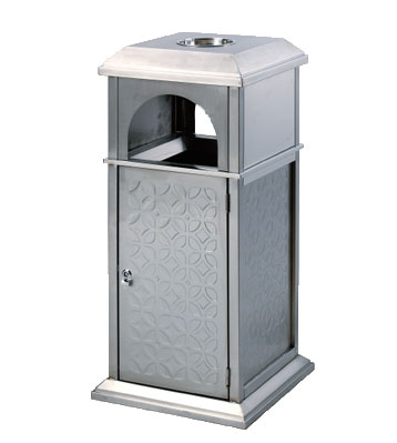 不銹鋼戶外寶塔式垃圾桶