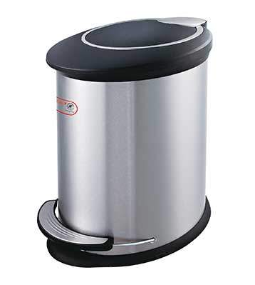 客廳腳踏式不銹鋼垃圾桶