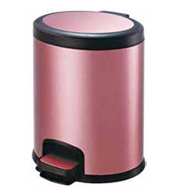 臥室腳踏式不銹鋼垃圾桶
