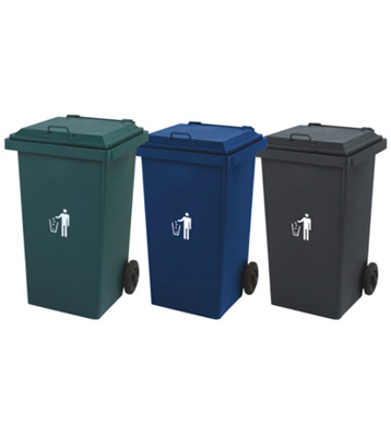 戶外鋼制環衛垃圾桶